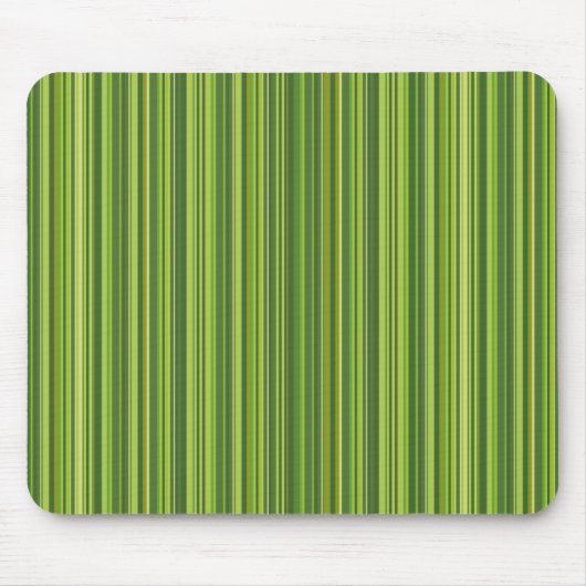 Veel gekleurde strepen in groen muismat (Voorkant)