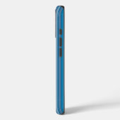 Veel gekleurde strepen in het blauw Case-Mate iPhone case (Achterkant / Links)