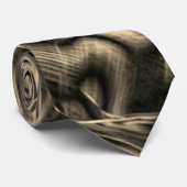 Veel gekrompen dennenden met groeven stropdas (Opgerold)