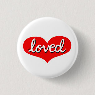 Veel geliefd - Button