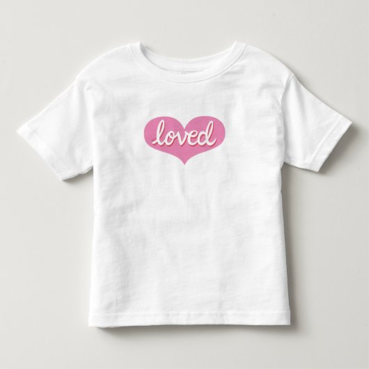 Veel geliefd - kinder shirts (Voorkant)