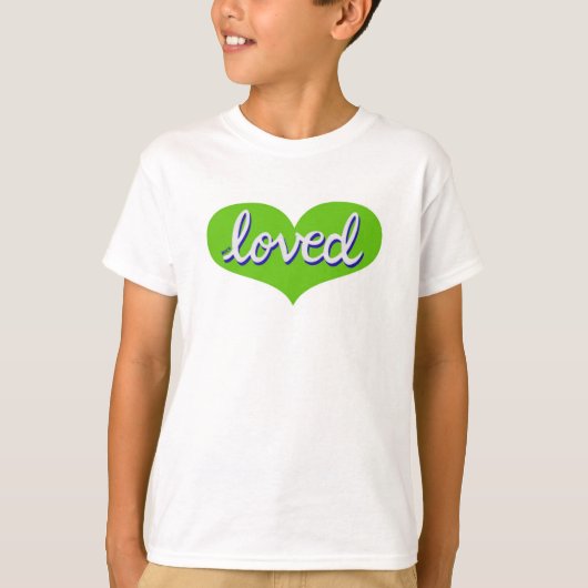 Veel geliefd - Kinder T-shirt (Voorkant)