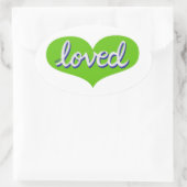 Veel Geliefd - Sticker (Tas)