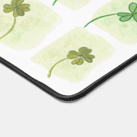 Veel Geluk Groene Klaver en Shamrocks Desk Mats Bureaumat (Hoek)