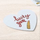 Veel geluk. Vegas Bachelorette Onderzetters (Gekanteld)