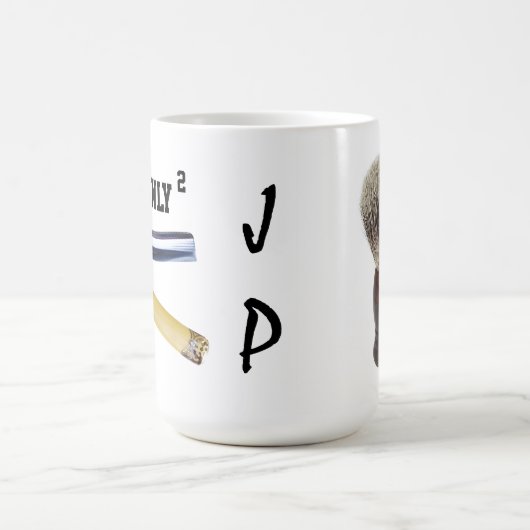 VEEL GESCHIKTE MONOGRAMED SHAVING MOK (Center)