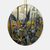 Veel gevecht vandaag van Keith Rocco Keramisch Ornament (Links)