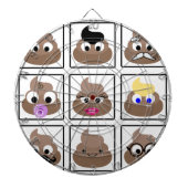 Veel gezichten weergeven dartbord (Voorkant)