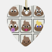 Veel gezichten weergeven keramisch ornament (Rechts)