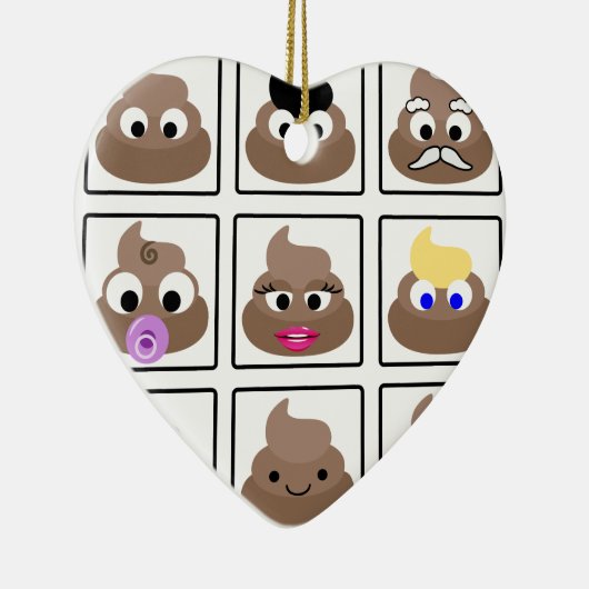 Veel gezichten weergeven keramisch ornament (Rechts)