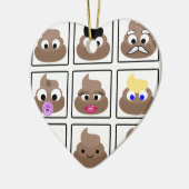 Veel gezichten weergeven keramisch ornament (Links)