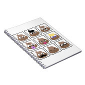 Veel gezichten weergeven notitieboek (Rechterzijde)