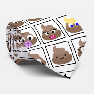 Veel gezichten weergeven stropdas