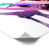 Veel Giraffes Design 2 Poster (Hoek)