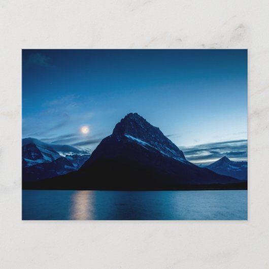 Veel Glacier, Glacier National Park Montana Briefkaart (Voorkant)