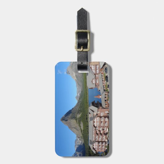 Veel Glacier Hotel - Glacier National Park Bagagelabel (Voorkant verticaal)