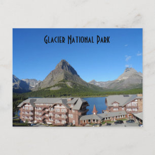 Veel Glacier Hotel - Glacier National Park Briefkaart
