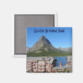 Veel Glacier Hotel- Glacier National Park Magneet (Voorkant / Achterkant)