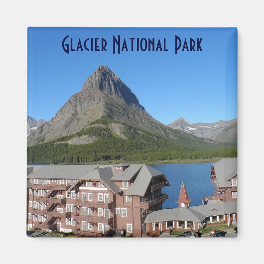 Veel Glacier Hotel- Glacier National Park Magneet (Voorkant)