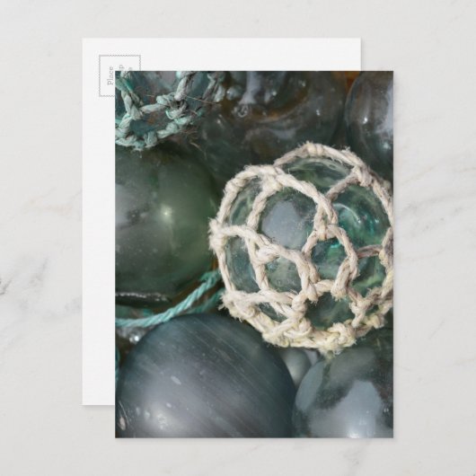 Veel glazen drijvende vloten, Alaska Briefkaart (Voorkant / Achterkant)