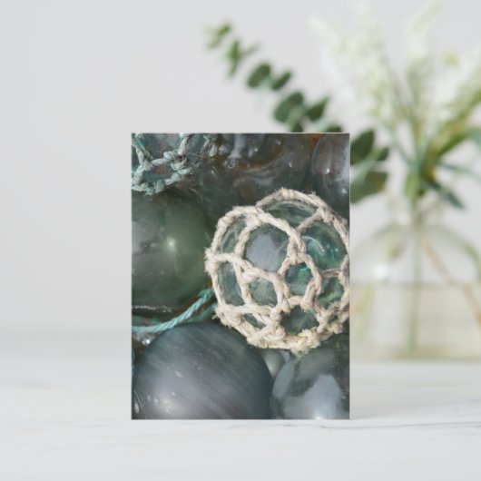 Veel glazen drijvende vloten, Alaska Briefkaart (Staand voorkant)