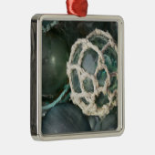 Veel glazen drijvers, Alaska Metalen Ornament (Rechts)