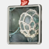 Veel glazen drijvers, Alaska Metalen Ornament (Links)