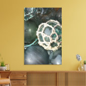 Veel glazen visdobbers, Alaska Canvas Afdruk (Insitu (Woonkamer))