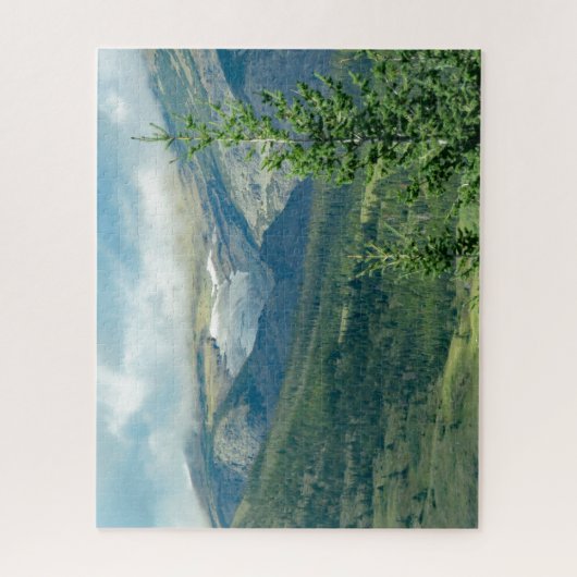Veel gletsjers Montana Landschap Jigzaag Puzzle Legpuzzel (Verticaal)