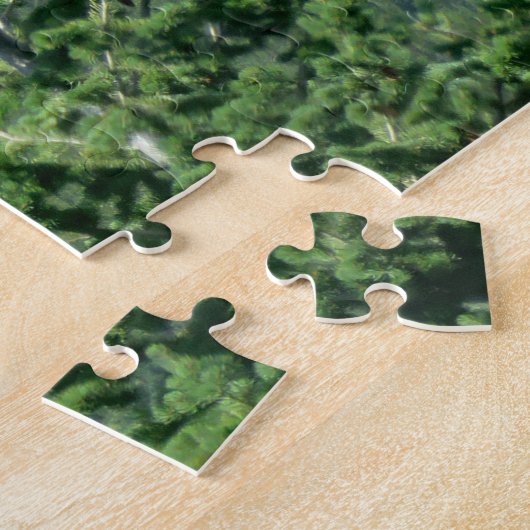 Veel gletsjers Montana Landschap Jigzaag Puzzle Legpuzzel (Zijkant)