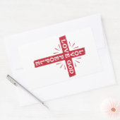 VEEL GOD - HOUD VAN MENSEN - CHRISTELIJKE Stickers (Envelop)