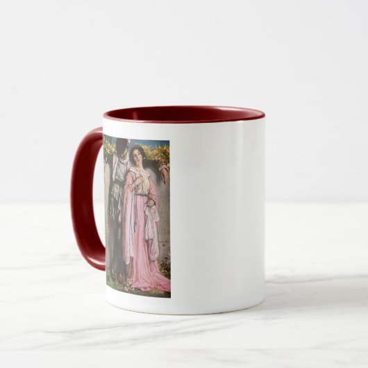 Veel goeds over niets mok (Voorkant links)