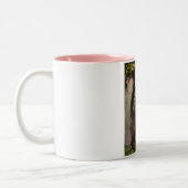 Veel goeds over niets tweekleurige koffiemok (Links)