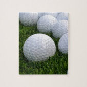 Veel Golf Balls op de gras Legpuzzel (Verticaal)