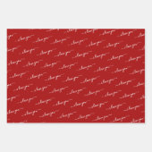 VEEL GOUDE MODERNE SCHERPEN MET HARTEN INPAKPAPIER VEL (Voorkant 2)