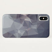 Veel grijze piramide-patroonschaduwen Case-Mate iPhone case (Achterkant (horizontaal))