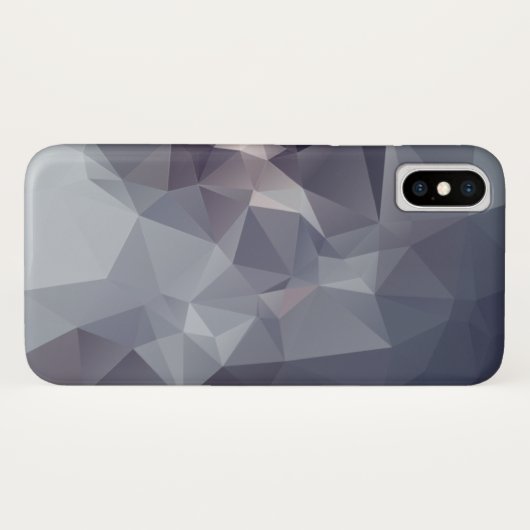 Veel grijze piramide-patroonschaduwen Case-Mate iPhone case (Achterkant (horizontaal))