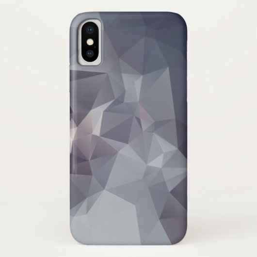 Veel grijze piramide-patroonschaduwen Case-Mate iPhone case (Achterkant)