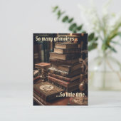 Veel Grimoires Wicca Briefkaart (Staand voorkant)