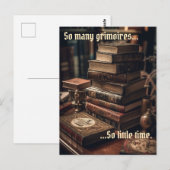 Veel Grimoires Wicca Briefkaart (Voorkant / Achterkant)