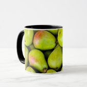 Veel groene peren mok (Voorkant links)