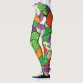 Veel groenten - Gardener, Farmer, vegetariër Leggings (Links)