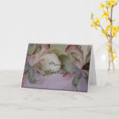 Veel groeten kaart (Gele Bloem)