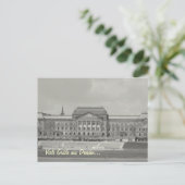 Veel groeten uit Dresden... Briefkaart (Staand voorkant)