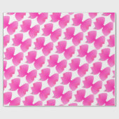 Veel grote roze bogen - unieke cadeaus cadeaupapier (Vlak)