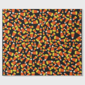 Veel Halloween Candy Corn Cadeaupapier (Vlak)