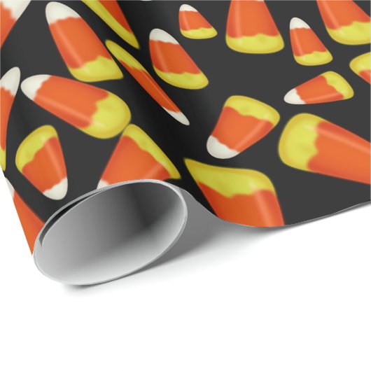 Veel Halloween Candy Corn Cadeaupapier (Rol Hoek)