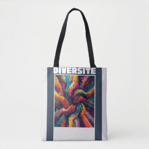 Veel Handen, Eén Toekomst – Diversiteit Tote Bag