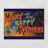 Veel Happy Retouren Briefkaart (Voorkant)