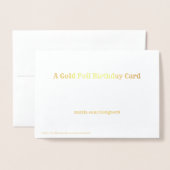 Veel Happy Retouren Folie Kaarten (Met envelop)